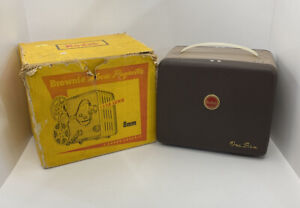 Vintage Eastman Kodak Brownie Movie Projector 8 mm 1.1.6 Lens READ DESC