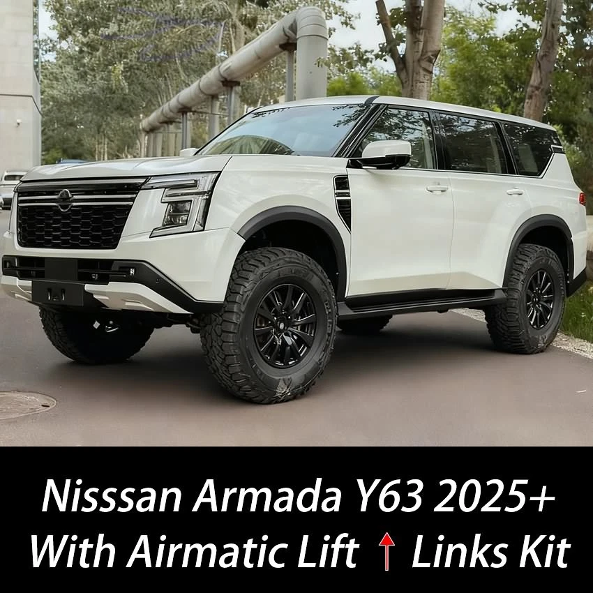 For 25+ Nissan Armada Y63 Adjustable Air Suspension Lift Kit Raise Links Module - Image 1 of 4