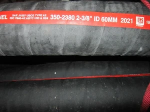  Marine fuel fill hose 2-3/8" ID MPI 350 series Wire reinforced   by the  Foot - Picture 1 of 3