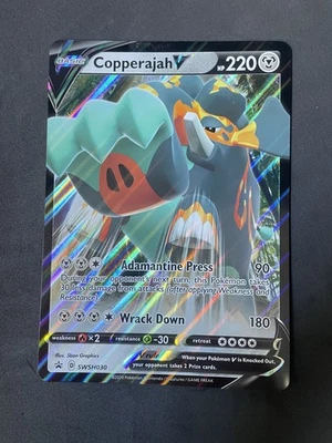 Pokémon TCG Copperajah V SWSH030 Jumbo Promo Card - Image 1 of 2