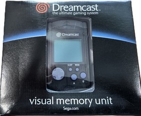 Sega Dreamcast Visual Memory Unit VMU Black MK-50125&ndash; Brand New Sealed