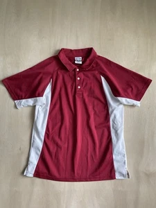 Oklahoma Sooners Polo Shirt Mens Large Red Golfing Gameday Team Store Sports - Picture 1 of 5