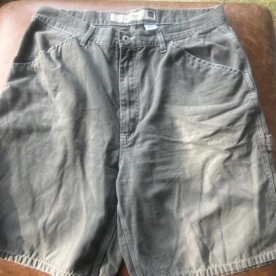 男式尺寸 36 Gap Carpenter 9 英寸牛仔短裤新鲜水洗并准备发货! 图片 — 第 1/4 张图片