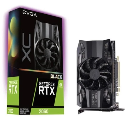 EVGA  GeForce RTX 2060 XC Black Edition Gaming 6GB GDDR6 - Image 1 of 2