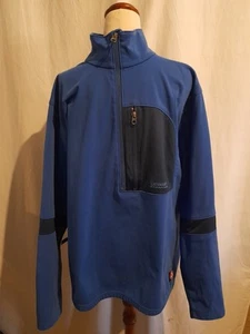 Kathmandu Gore Tex Windstopper Blue 1/4 zip sweater XL - Picture 1 of 5