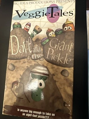  VeggieTales - Dave And The Giant Pickle (VHS, 1996) - Image 1 of 2