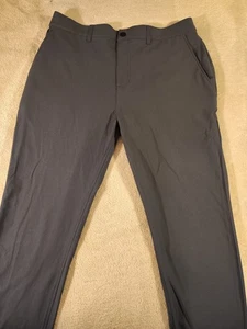 Mugsy Steel Travelers Pants Men's 38x31 Blue Stretch Lightweight Travel Chino - Picture 1 of 23