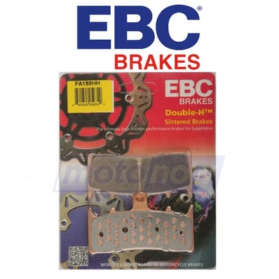 EBC Front Double-H Sintered Brake Pads for 1999-2000 Kawasaki ZRX1100 - qk Foto 1 de 4