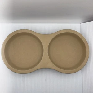 Pampered Chef Stoneware Double Bowl 5131 12”x6” USA Made Baking Serving Dish - Picture 1 of 5