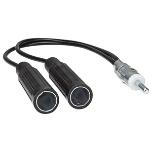 Distribuidor de antena Adaptador en Y Antena Divisor Adaptador Cable Enchufe ... - Imagen 1 de 2
