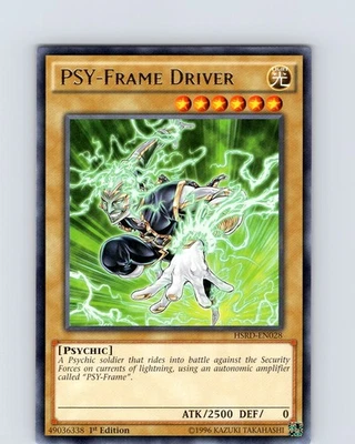 Yu-Gi-Oh TCG PSY-Frame Driver HSRD-EN028 1st Edition Regular Rare Card NM - Image 1 of 2