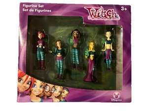 Disney Store W.I.T.C.H Juego de Estatuillas 5 Piezas Nuevo Sellado Nuevo en Caja De Colección Años 90 - Imagen 1 de 4