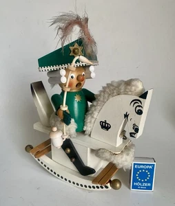 Rarität Friedrich der Große Räuchermann Steinbach Erzgebirge Spieldose Pferd - Bild 1 von 7