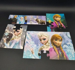 MISSING PIECES Walt Disney Frozen CHILDREN'S PUZZLE SET 4 Small TO REPLACE PICKS - Picture 1 of 15