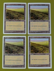 Plains (431) x4 Fifth Edition 5th 4x Magic the Gathering MTG White Border - Picture 1 of 1