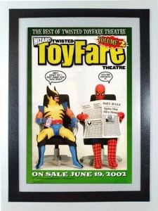 Wolverine Spider-Man Twisted Toyfare Theater X-Men - Original Wizard Comic Seite - Bild 1 von 8