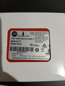 Allen Bradley Guardmaster MSR127TP Sicherheitsrelais 440R-N23132 BRANDNEU 24VAC/DC - Bild 1 von 1