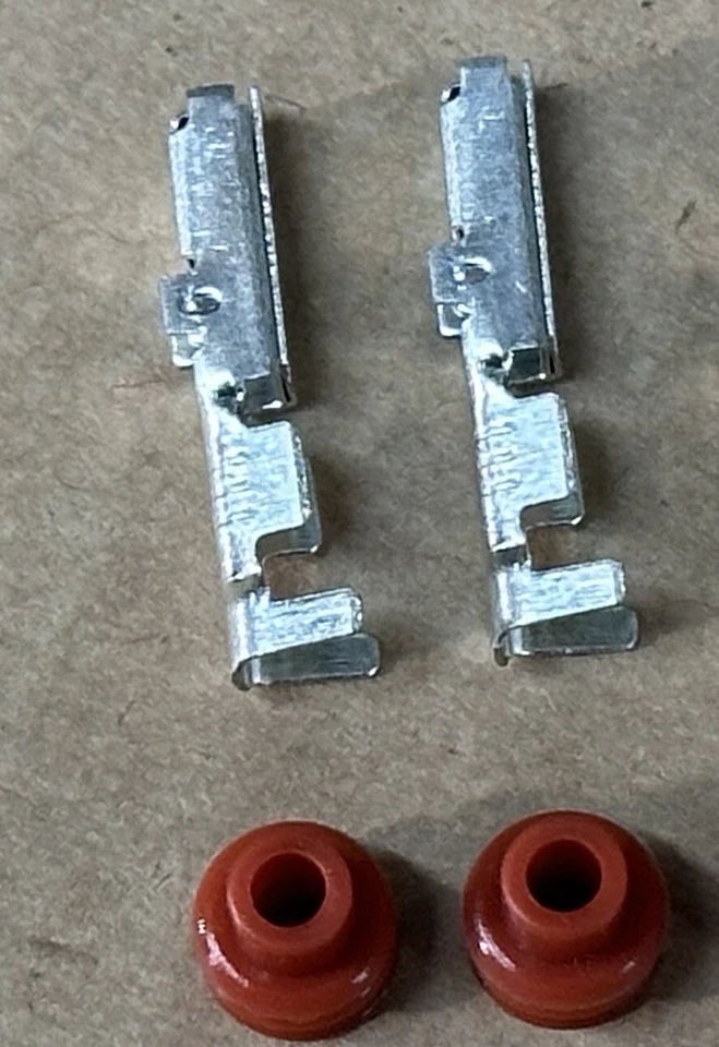 2x Pines OEM 2010-2016 SUBARU LEGACY OUTBACK COMPRESOR DE AIRE ACONDICIONADO CONECTOR DE AIRE ACONDICIONADO GENUINO Foto 1 de 1