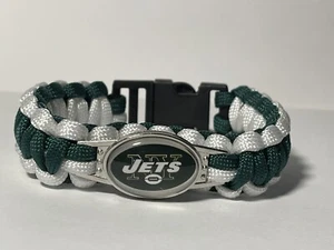 New York Jets Football Paracord Bracelet NEW - Picture 1 of 2
