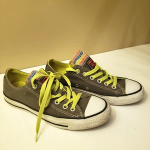 Tenis Converse Hombres 5 Mujeres 7 Colores Neón Múltiples Lenguas Arco Iris Zapatos Bajos - Imagen 1 de 15