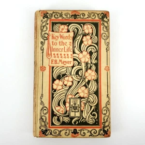 Key Words to the Inner Life by F B Meyer Antique Bible Study Book 1893 - Picture 1 of 12