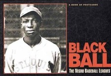 Black Ball: The Negro Baseball Leagues: A Book of Postcards - Cards - GOOD