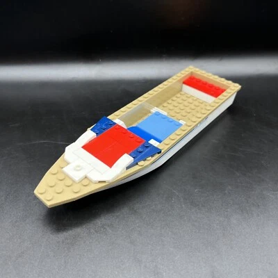 Lego Floating Boat 28 X 8 White Hull From LEGO 60221 | USED - Image 1 of 4