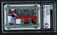 Eddie Murray #PBN-06 Leaf Art of Sport 2021 Paint by Numbers Relics 4/4 CSG 9.5