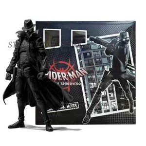 Sentinel SV Action Noir Spider-Man Miles Morales Into the Spider-Verse Figure - Picture 1 of 16