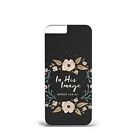 Bible verse quote Christian ever lasting Love L122 hard plastic phone case 
