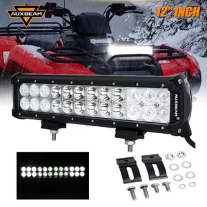 Barra de luz de trabajo LED de 12 pulgadas 72 W AUXBEAM HAZ COMBINADO PARA Ford 2017-2022 Super Duty - Imagen 1 de 12