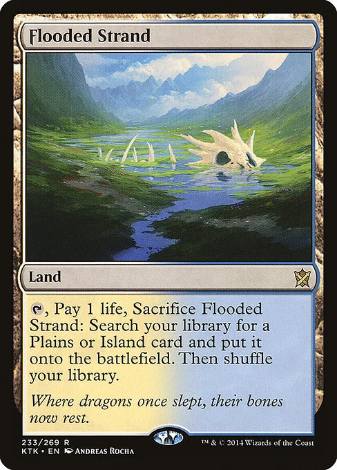 Flooded Strand - Foil KTK LP MTG - Image 1 of 1