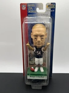2002 NFL Brian Urlacher Wackelkopf Figur mit Karte ungeöffnet Chicago Bears - Bild 1 von 7