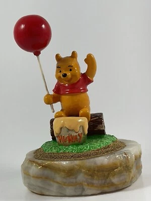 Disney’s Ron Lee Sculpture Pooh W/Balloon & Honey Pot Limited Edition Yr. 1996  - Image 1 of 4