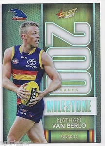 2016 Select Footy Stars Milestone (MG3) Nathan VAN BERLO Adelaide - Picture 1 of 1