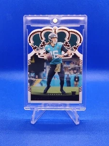 🔵 TREVOR LAWRENCE 2021 Chronicles Crown Royale Bronze Rookie RC #25 /99 Jaguars - Picture 1 of 4