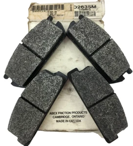 ABEX FRICTION PRODUCTS D263SM / D 263 SM DISC BRAKE PADS SET - Picture 1 of 4