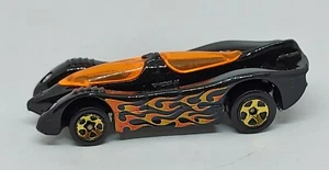 1994 Hot Wheels Power Pistons schwarz mit Flammen 1:64 Diecast Auto Thailand  - Bild 1 von 8