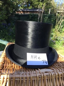 Henry Heath vintage silk top hat. Size 7 1/8 (58). Hunting. - Picture 1 of 8