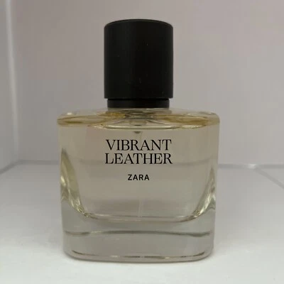 ZARA VIBRANT LEATHER Eau De Parfum For Men  2.03 Oz / 60 mL Cologne EDP NEW - Image 1 of 4