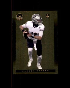 2021 Super Glow Carson Strong Gold Foil 1st Ever Rookie #18 - Picture 1 of 1