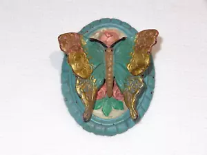 1926 Cast Iron Rosa May Pickard BUTTERFLY Door Knocker - Picture 1 of 5