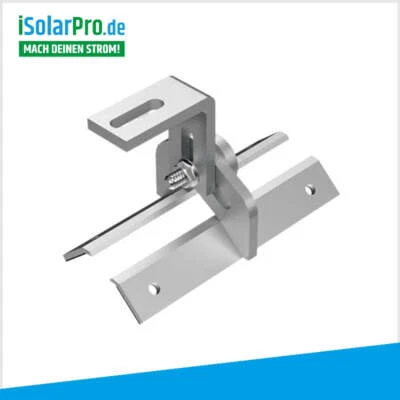 ISOLARPRO Befestigungshalter mit Verstellmöglichkeit für Trapezblech (K-13)