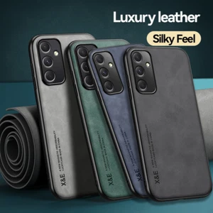 Do Samsung A55 A54 A52 A34 A35 A14 A15 Skórzane magnetyczne odporne na wstrząsy etui na telefon - Zdjęcie 1 z 17