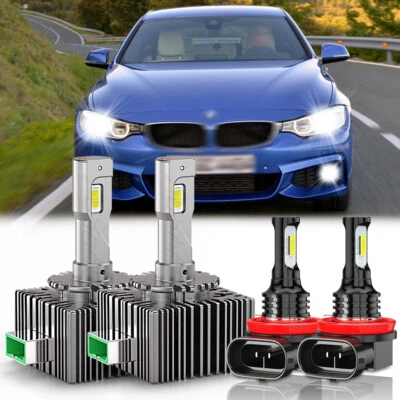 Faro delantero LED alto-bajo + bombillas antiniebla para BMW 428i 435i 2014-2016 Foto 1 de 4