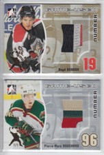 2005-06 ITG HP Heroes and Prospects BOYD GORDON NUMBER PATCH SHOW FALL EXPO 1/1