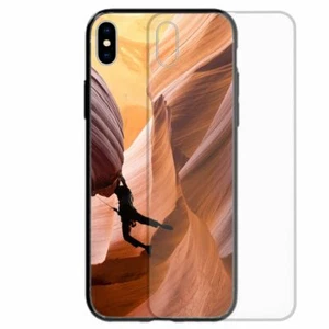 For Huawei Mobile Phone Series Glass Back Case - Canyon Sand Rock Climb GC07 - Picture 1 of 1