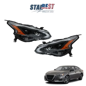 Headlights Pair Projector For 23-2024 Nissan Altima Passenger+Driver Side Clear - Picture 1 of 13