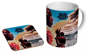 Miles Davis Bitches Brew - Coffee / Tea Mug And Coaster Gift Set - Picture 1 of 1