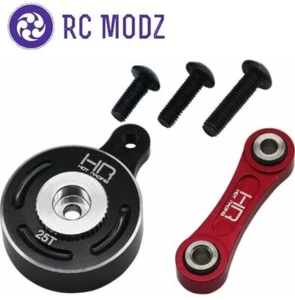 Hot Racing ATF48SH25 Arrma 1/10 4WD 3s 4s Fixed Link 25T Steering Servo Saver - Picture 1 of 1